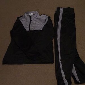 Workout jacket and paints